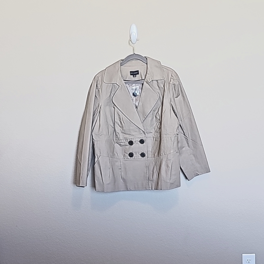 NWOT: DIALOGUE JACKET/BLAZER - Picture 1 of 6